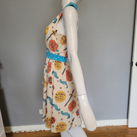 Sourpuss Sideshow June Dress, BNWT, Size L - Picture 6 of 9